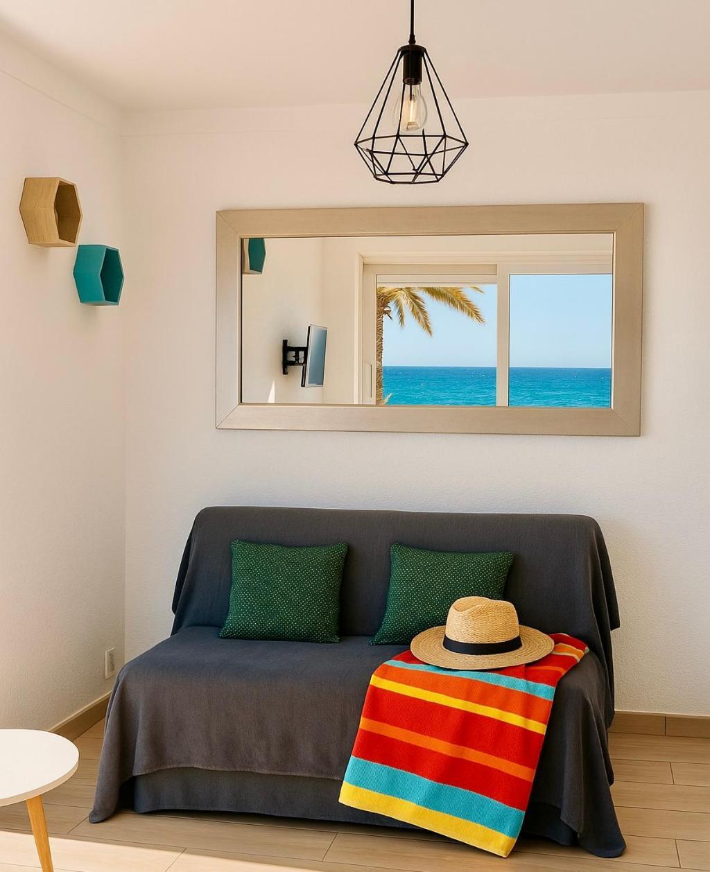"Plage" Splendide Vue Mer Depuis La Chambre Et Le Salon Cuisine, 20M De La Plage! Canet-en-Roussillon Εξωτερικό φωτογραφία