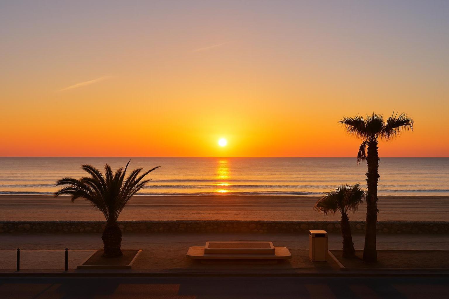"Plage" Splendide Vue Mer Depuis La Chambre Et Le Salon Cuisine, 20M De La Plage! Canet-en-Roussillon Εξωτερικό φωτογραφία
